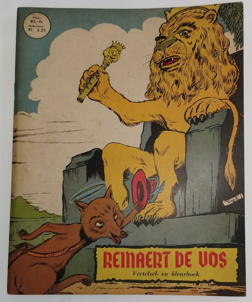 zeldzame strip/ kleur boeken 1954 - 1955, Boeken, Verzenden, Zo goed als nieuw, Leo De BUDTH, Meerdere stripboeken