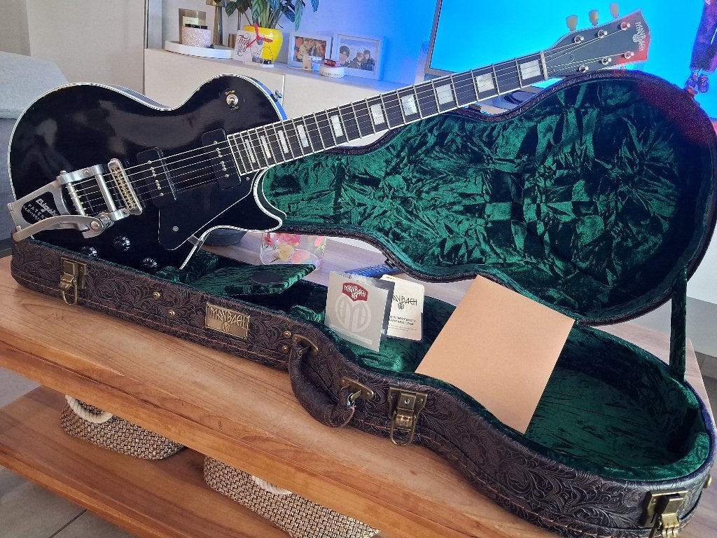 Maybach lester custom p90 bigsby, Muziek en Instrumenten, Ophalen, Nieuw, Solid body