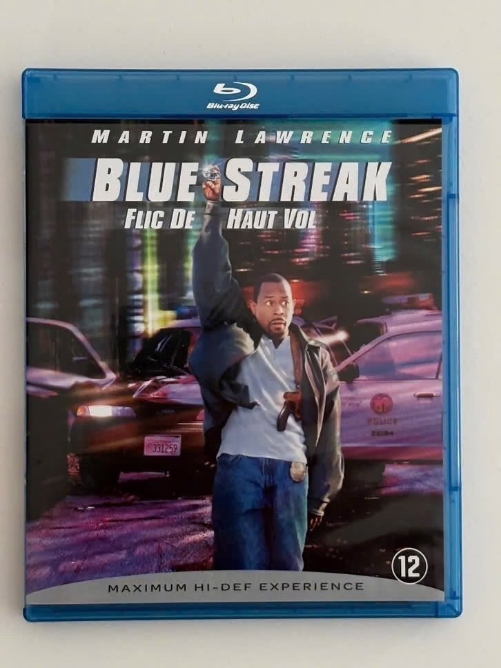Blu-ray Blue Streak (1999) Martin Lawrence, Ophalen of Verzenden, Engels, Blu-ray, Nederlands