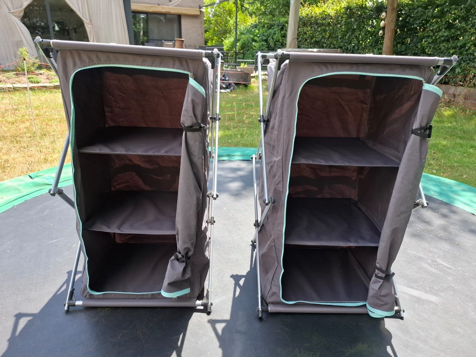 Froyak twee kledingkasten, Caravans en Kamperen, Kampeermeubelen, Ophalen, Gebruikt, Campingkast