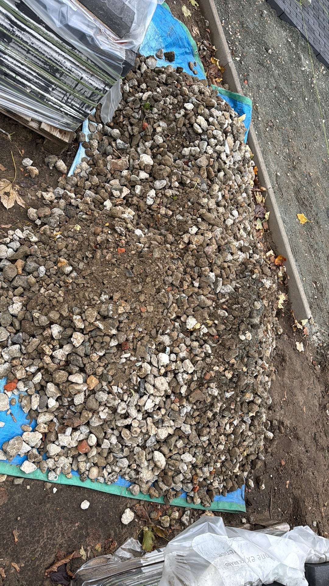 Betonslag ongeveer 2 ton (gratis), Enlèvement, Utilisé, Autres types