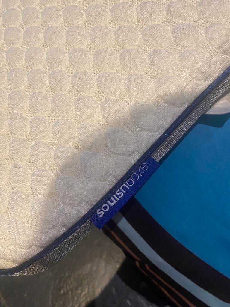 Soulsnouze topper matras, Ophalen, Tweepersoons, Zo goed als nieuw, Matras