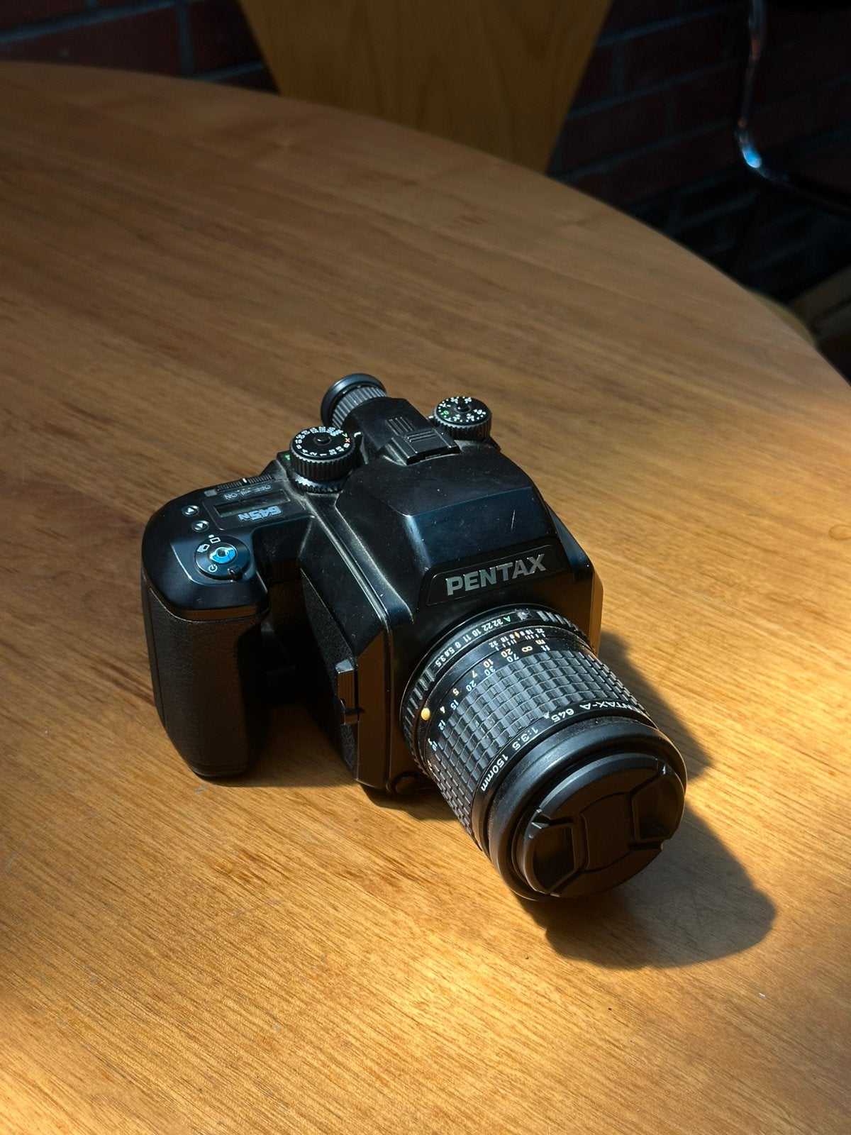 Pentax 645n, TV, Hi-fi & Vidéo, Appareils photo analogiques, Enlèvement, Comme neuf, Pentax