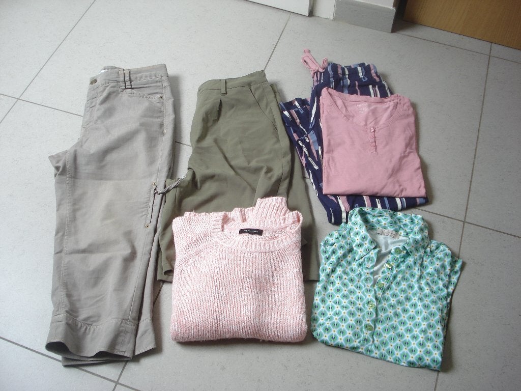 Pakket kledij, dames. mt 40 (6 stuks), Ophalen of Verzenden, Gedragen, Maat 38/40 (M)