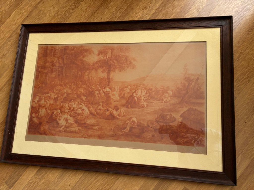 Lithographie d'Auguste Danse, Antiquités & Art, Enlèvement ou Envoi, Personnages et figures fantastiques, Lithographie, Signé