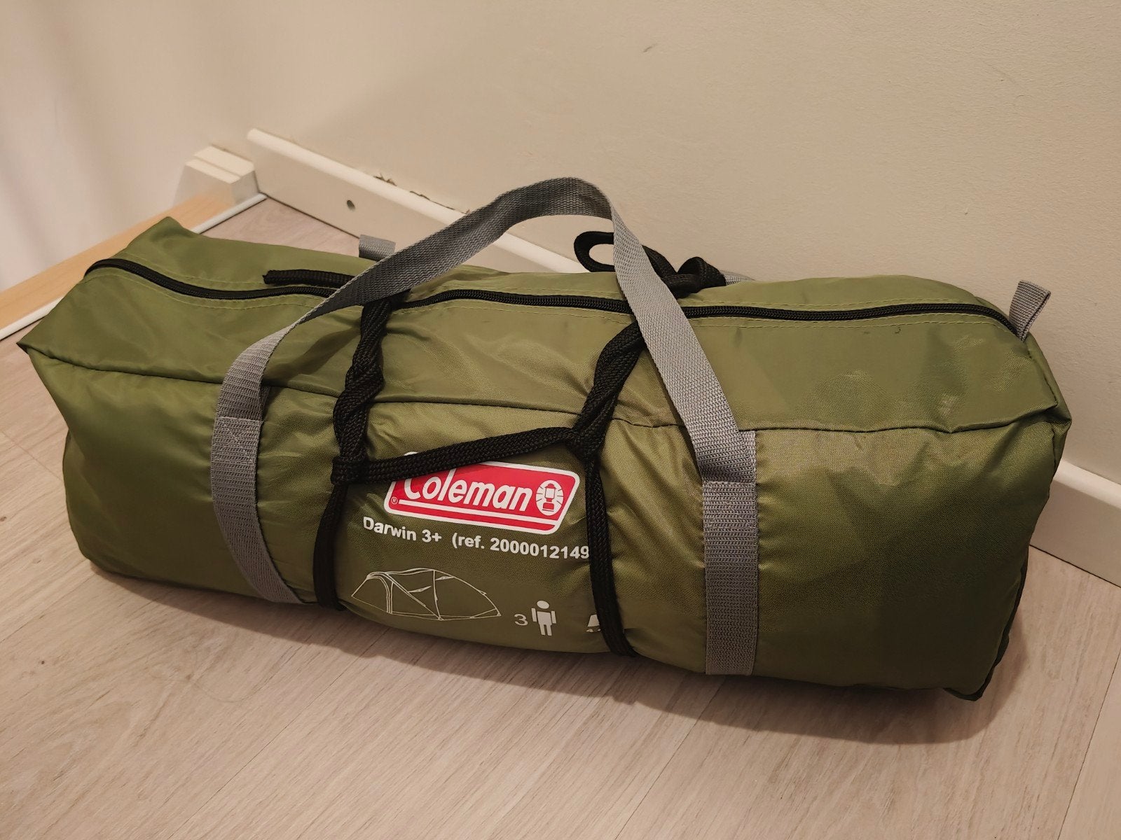 Coleman Darwin 3+ tent, Caravans en Kamperen, Ophalen, Zo goed als nieuw