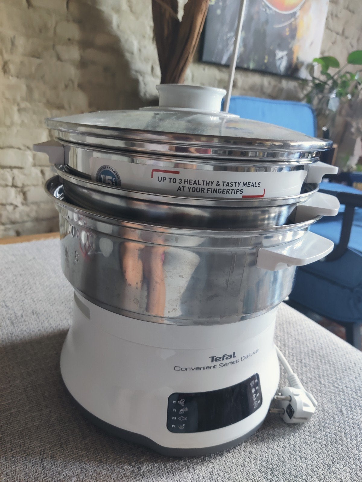 Elektrische stoomkoker / multicooker, Ophalen
