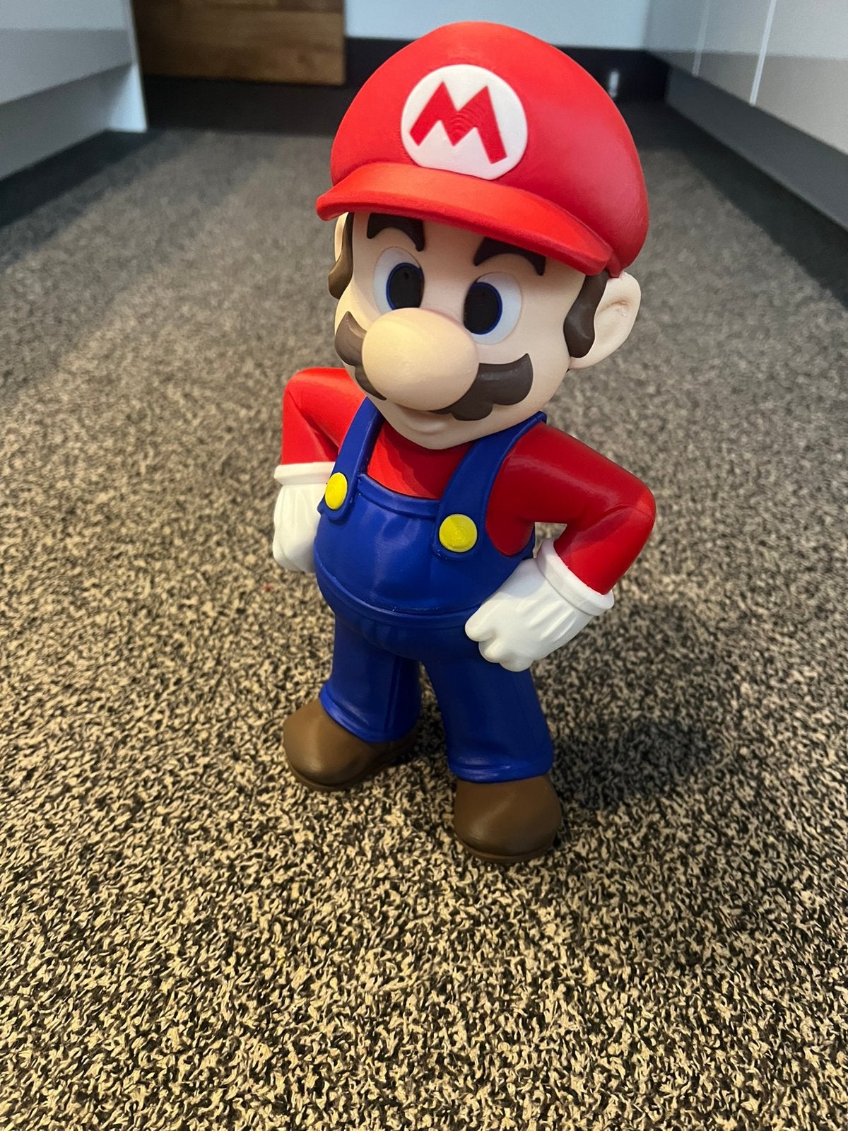 3D Mario 28cm, Verzamelen, Poppetjes en Figuurtjes, Ophalen, Zo goed als nieuw