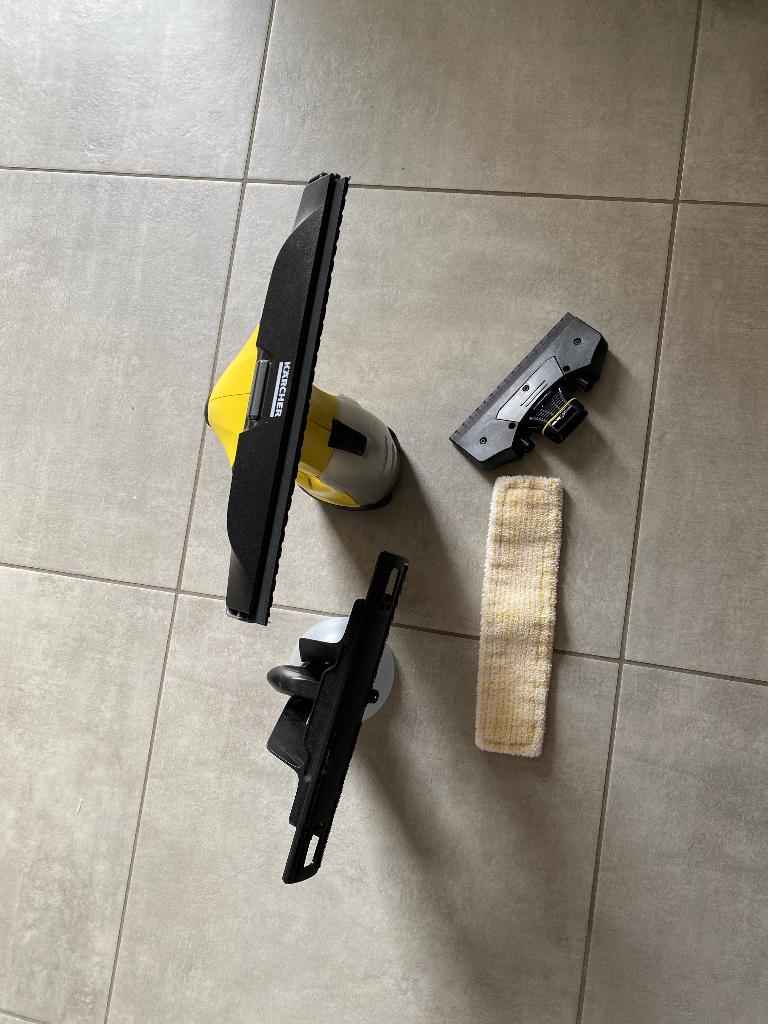 Karcher raamwisser, Enlèvement, Essuie-vitre ou Raclette