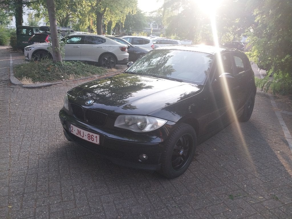 Bmw 1 serie, Auto's, Euro 5, 1 Reeks, Zwart, Handgeschakeld