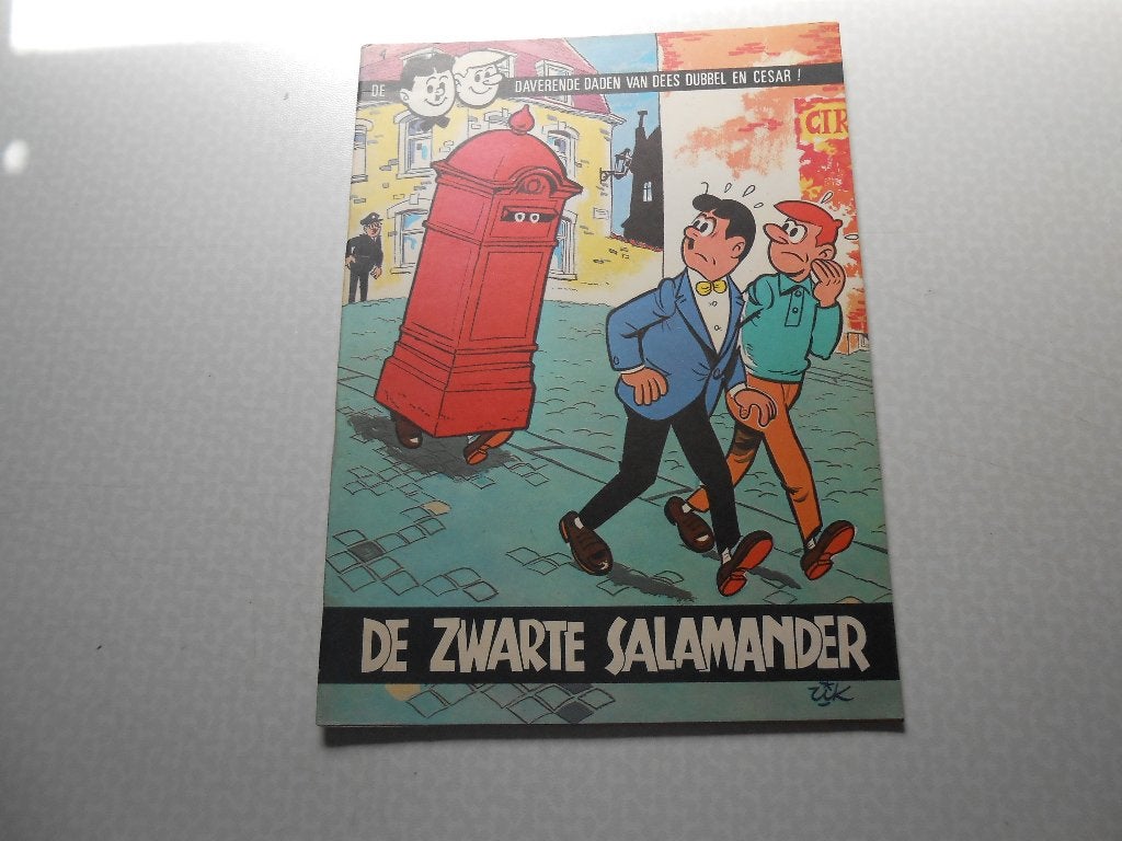 Dees dubbel en cesar 4 De zwarte salamander 1966 1 ste druk., Boeken, Eén stripboek, Rik Clément, Ophalen of Verzenden, Zo goed als nieuw