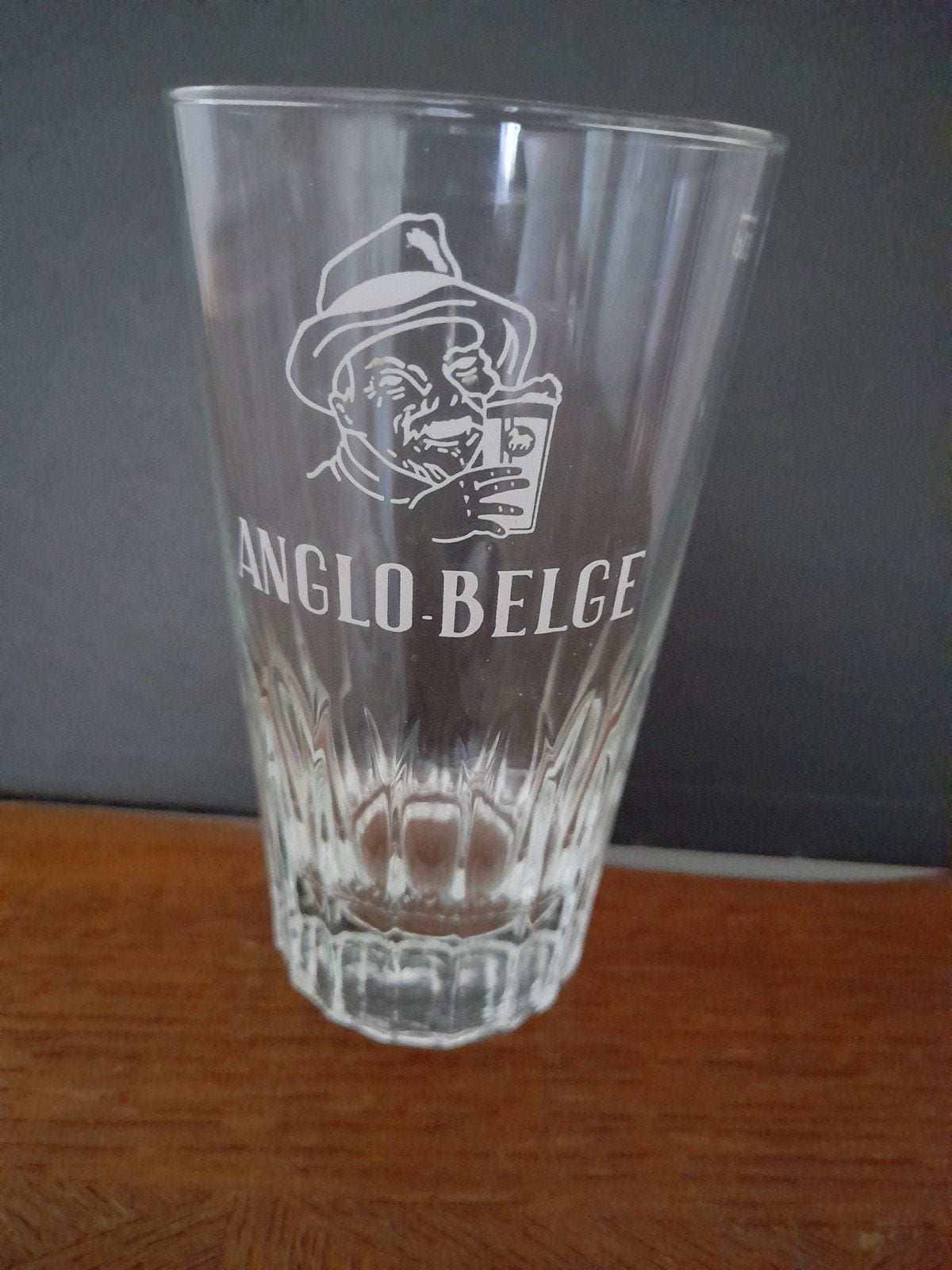 bierglas anglo-belge, Verzamelen, Biermerken, Ophalen of Verzenden