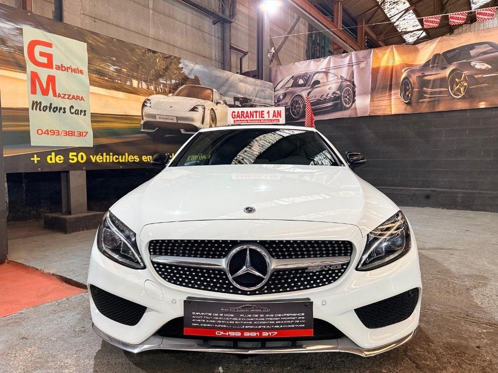 Mercedes-Benz C220 Gtronic Cabriolet AMG LED, Achat, Euro 6, Entretenue par le concessionnaire, Diesel