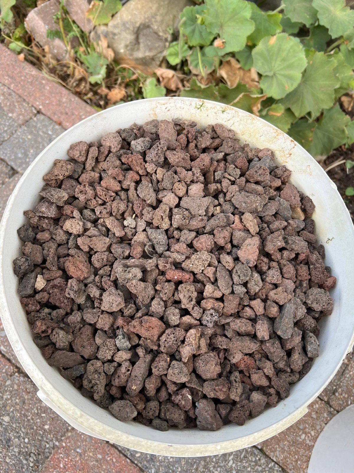 Lava split gratis af te halen, Tuin en Terras, Ophalen, Gebruikt, Lava, Split