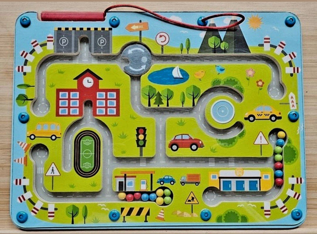 JEUX EN BOIS MAGNÉTIQUE DE DEXITÉRITÉ NEUF, Enfants & Bébés, Enlèvement ou Envoi, Neuf, Découverte