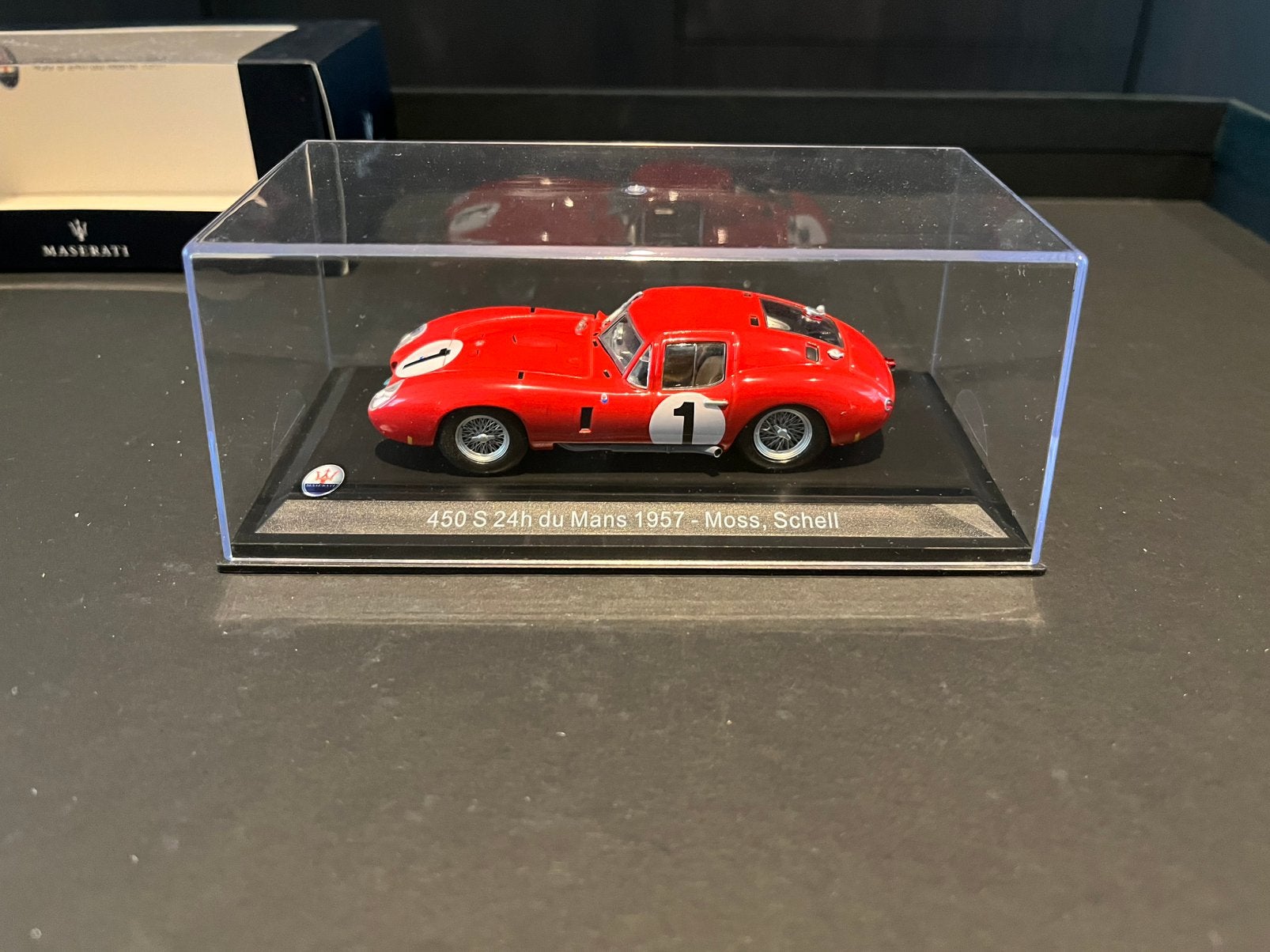 Maserati 450s 24 du Mans 1957, Ophalen