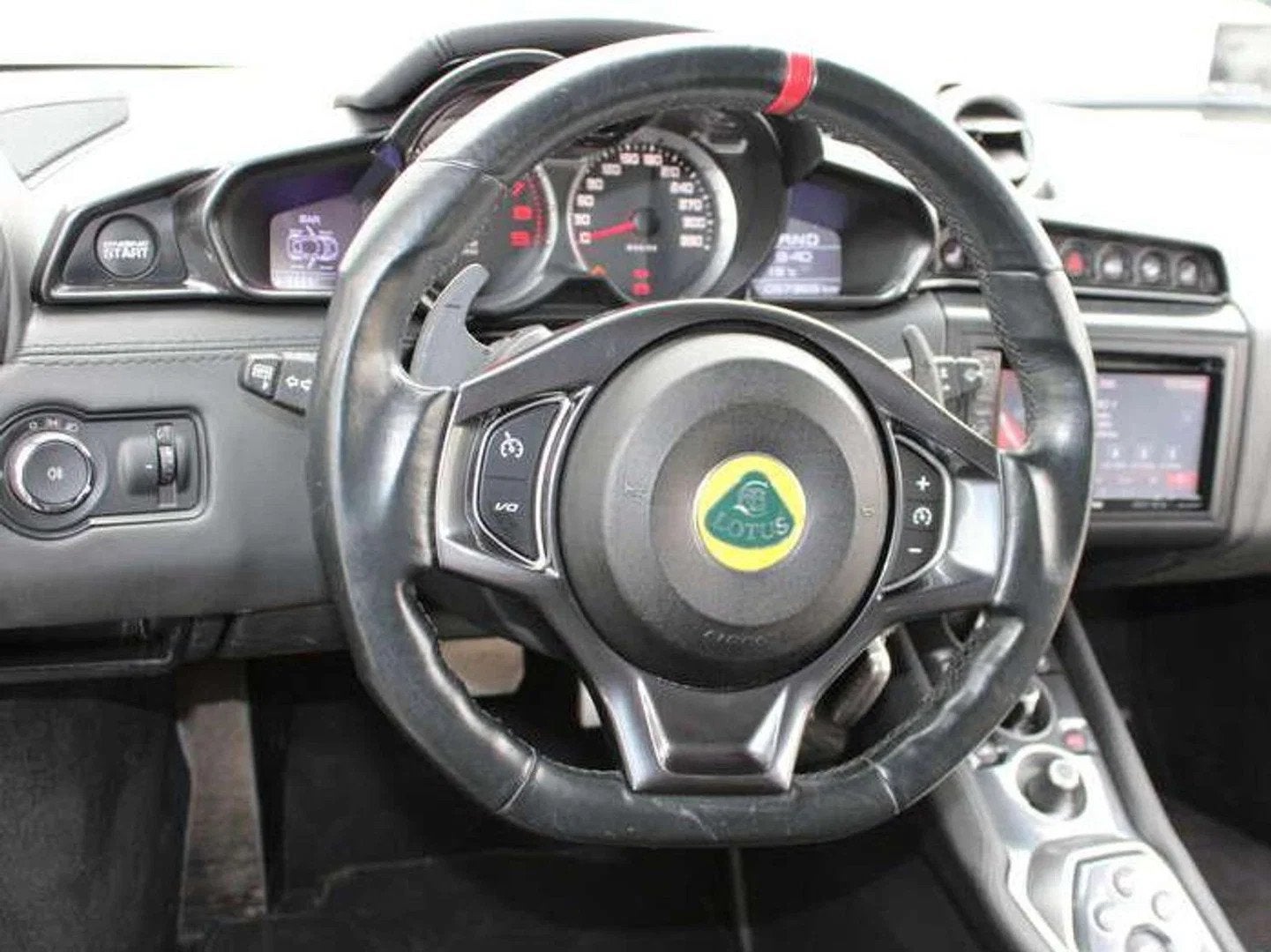 Lotus Evora 400 3.5i V6 2+2 (bj 2016, automaat), Auto's, Automaat, 4 zetels, Wit, Leder