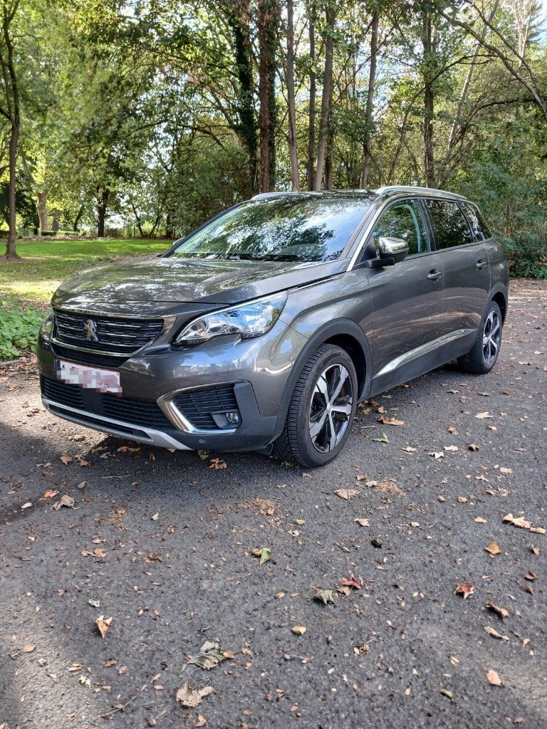 Peugeot 5008 – 7 Places, Autos, Argent ou Gris, Achat, Euro 6, Boîte manuelle