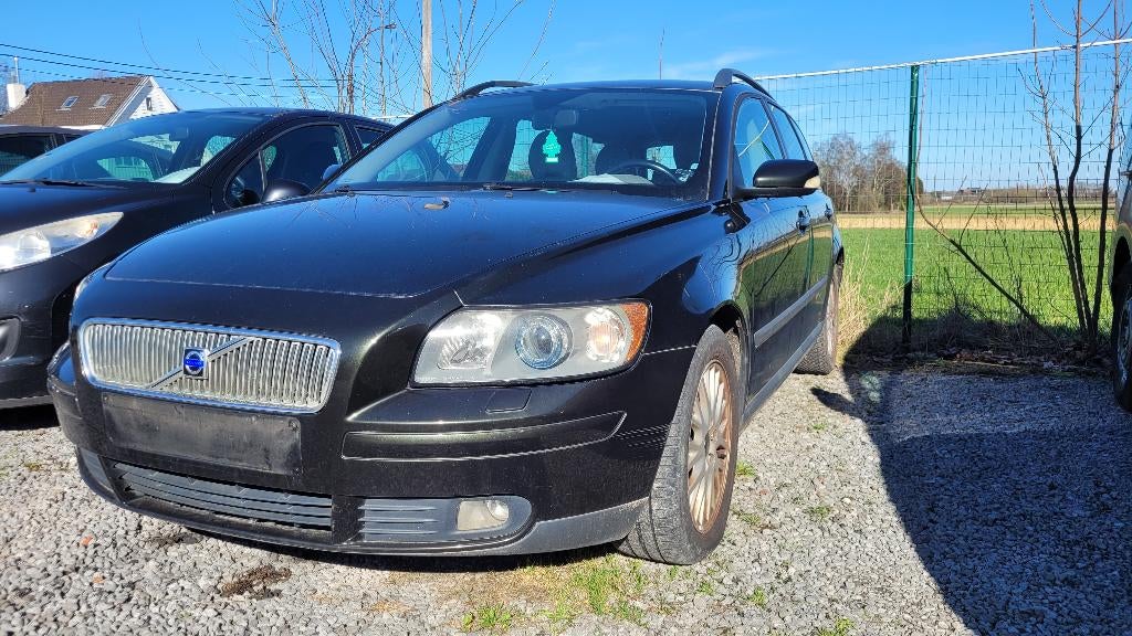 volvo V50 2.0d AIRCO PDC TREKHAAK 2004, Sound system, 4 cilinders, Leder, Bedrijf