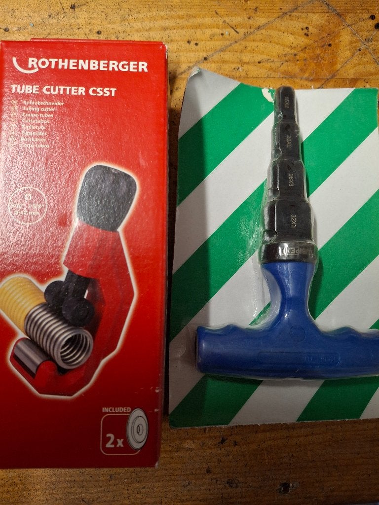 Plt buizensnijder en alupex ruimer, Bricolage & Construction, Tuyaux & Évacuations, Enlèvement, Neuf