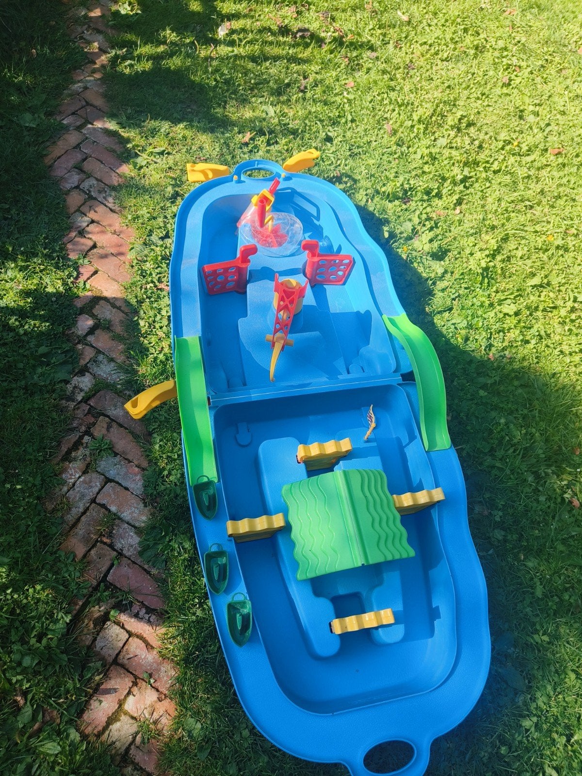 Waterbaan trolley, Ophalen