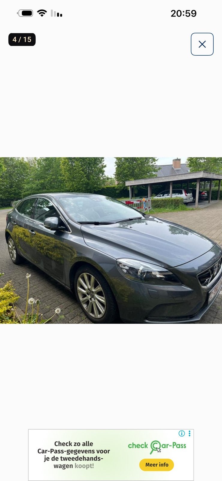 Volvo v40 T4, Auto's, Automaat, Euro 5, Particulier, V40