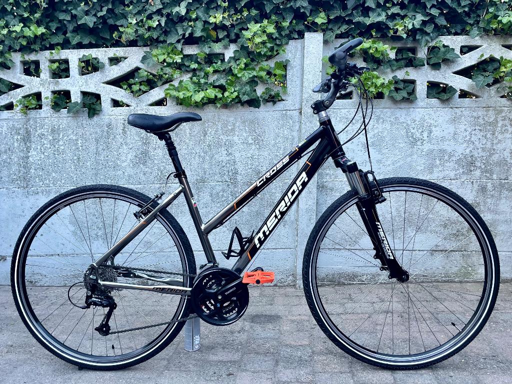 Merida Cross Hybride Fiets - Maat M, Fietsen en Brommers, Ophalen, Gebruikt, Hardtail, Merida