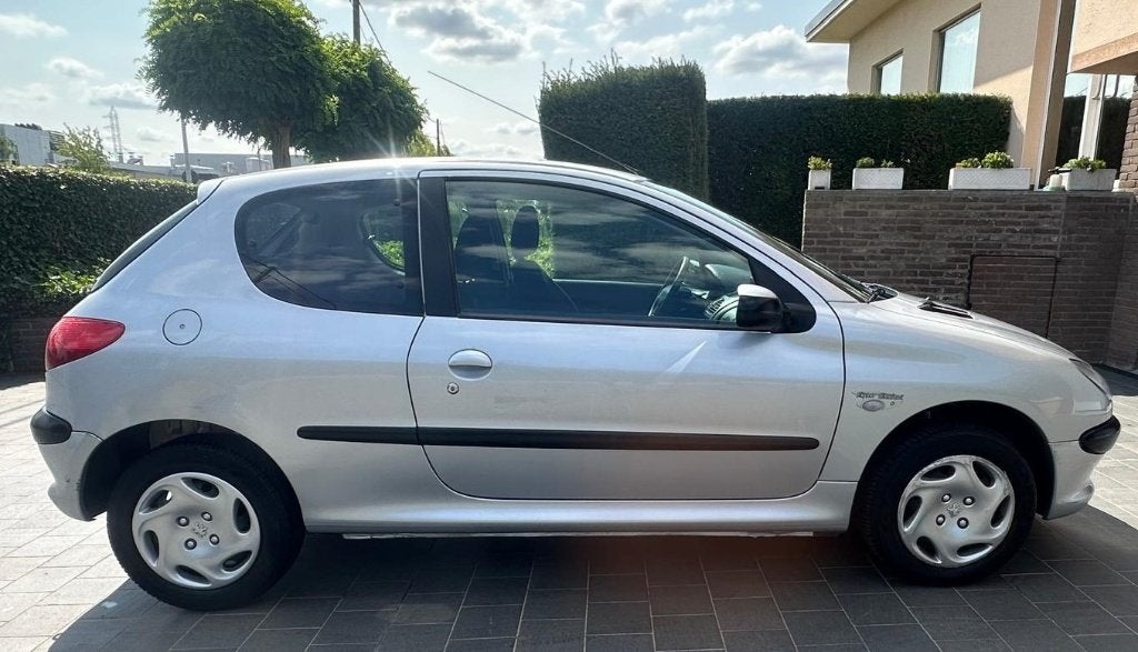 Peugeot 206 Enf. Terre 1.1 3D, Argent ou Gris, Achat, Boîte manuelle, Entretenue par le concessionnaire