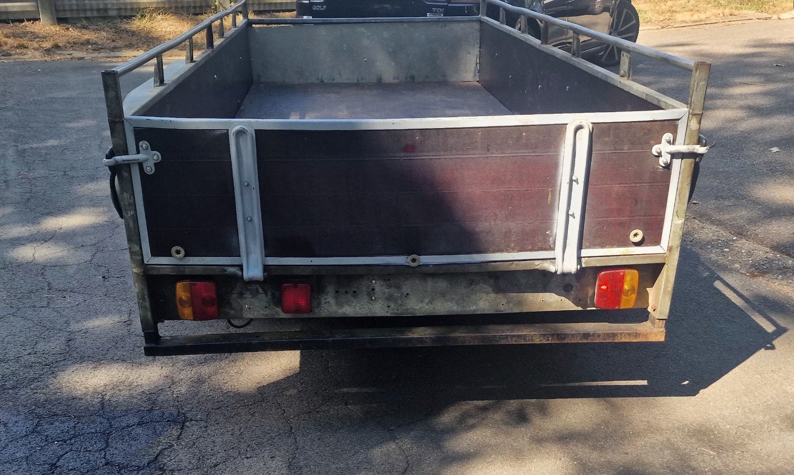 aanhangwagen dubbelas, Auto diversen, Aanhangers en Bagagewagens, Ophalen