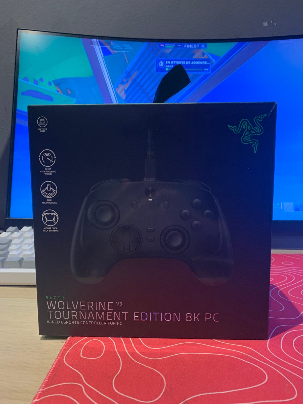 Manette razer neuf !!, Games en Spelcomputers, Games | Pc, Ophalen, Nieuw