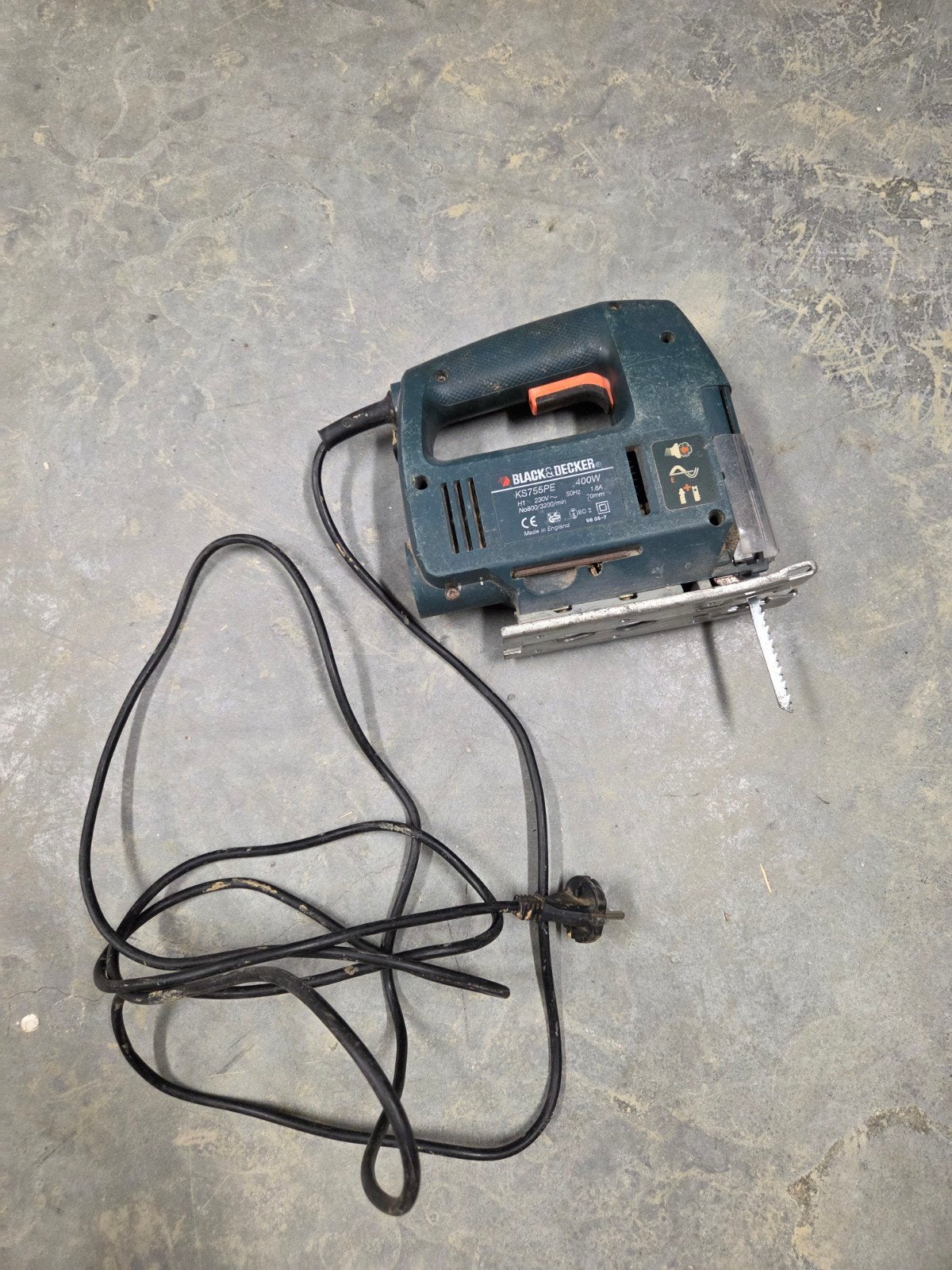 Black&decker decoupeerzaag KS755PE 400 watt, Doe-het-zelf en Bouw, Gereedschap | Zaagmachines, Decoupeerzaag, Ophalen of Verzenden