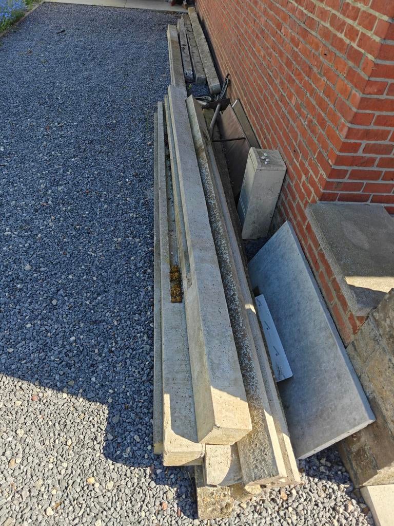 Betonnen weide palen 3 meter, Tuin en Terras, Ophalen