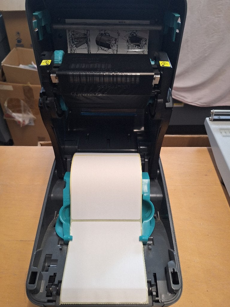 GX420t Zebra Label printer, Ophalen