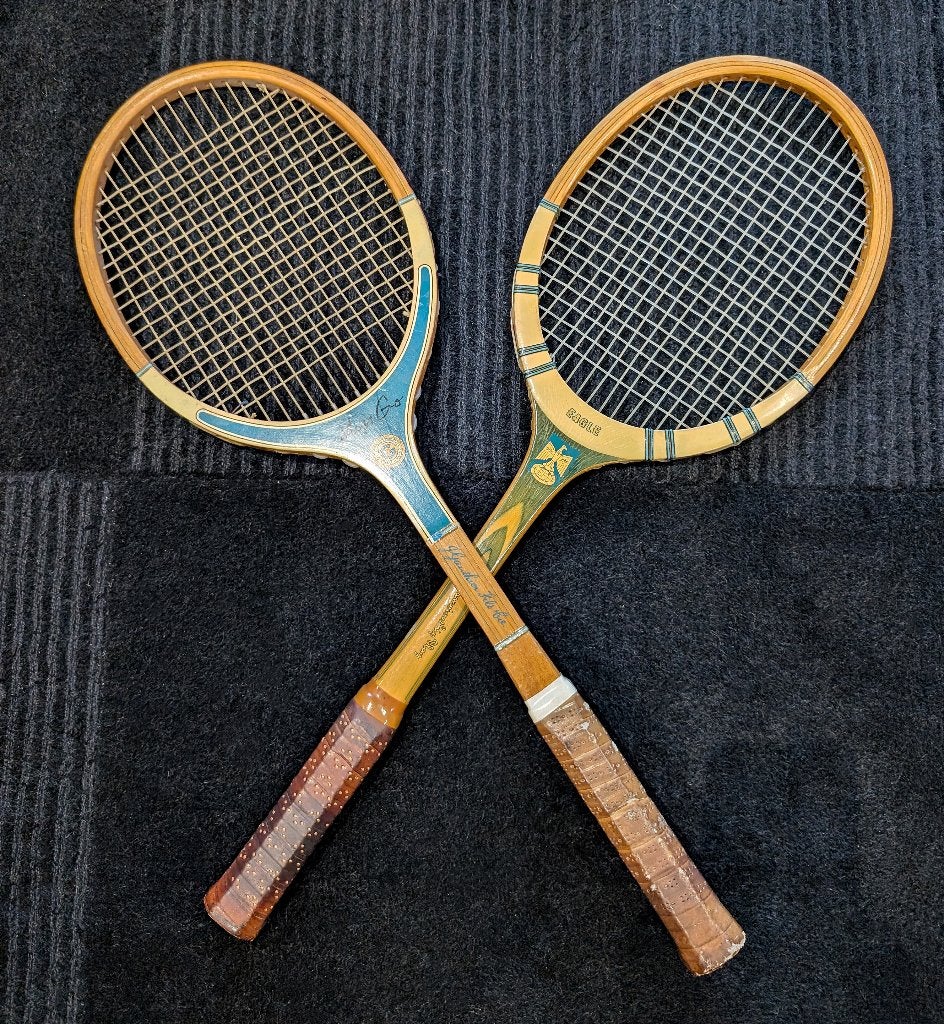 Lot de 2 Raquettes J. Gauthier Fils & Cie - 1960, Envoi, Utilisé, Raquette, Autres marques