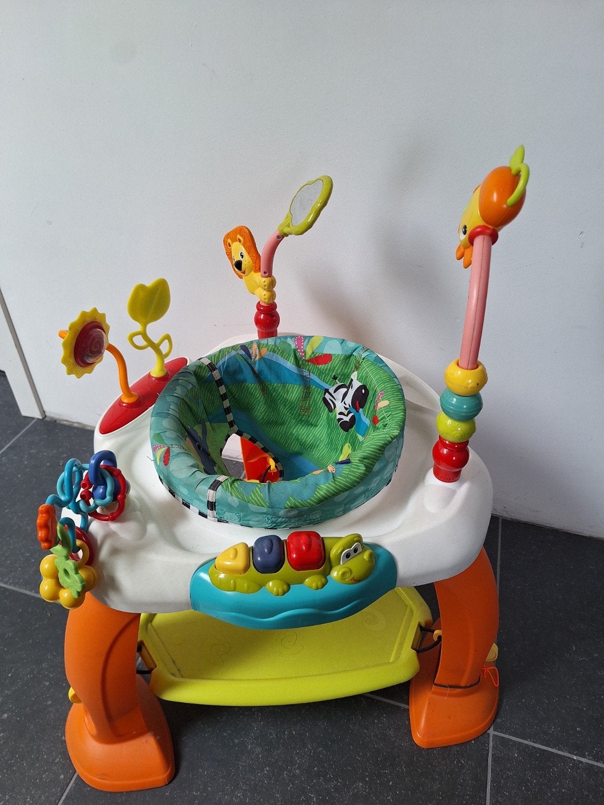 Babyjumper, Ophalen