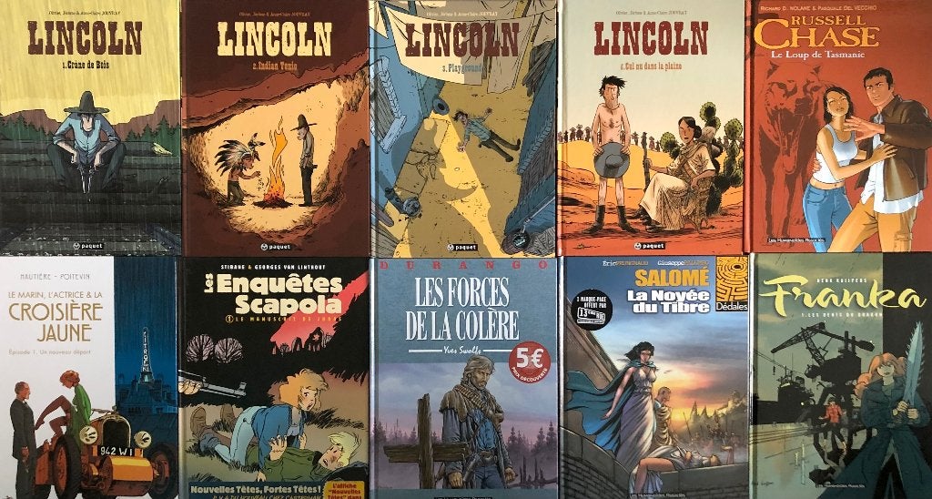 BDs Lot de 10 : Lincoln, Durango… PORT OFFERT, Boeken, Meerdere stripboeken, Verzenden, Zo goed als nieuw