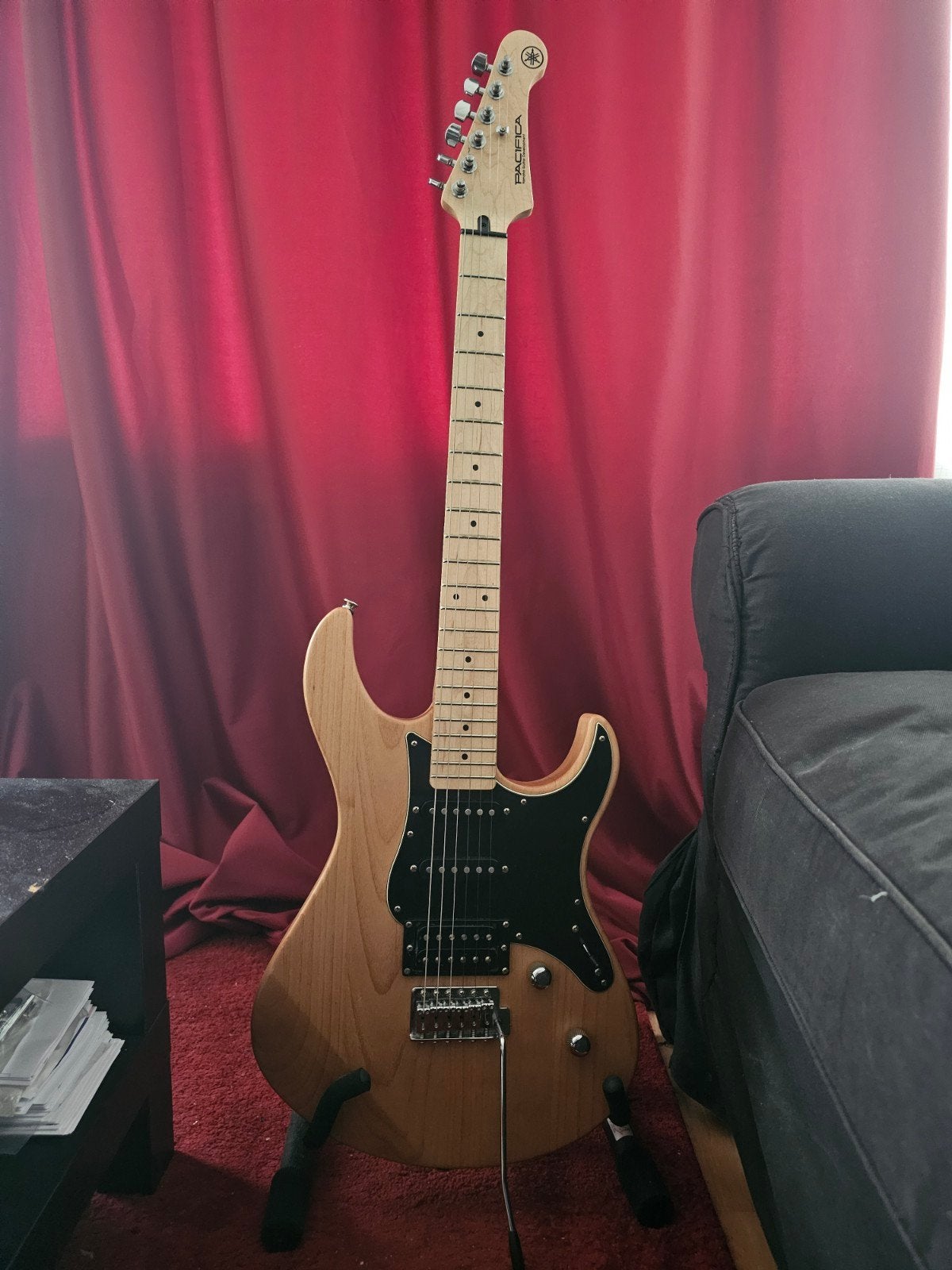Yamaha Pacifica 112VMX YNS RL + housse, Autres marques, Enlèvement, Solid body, Avec ampli