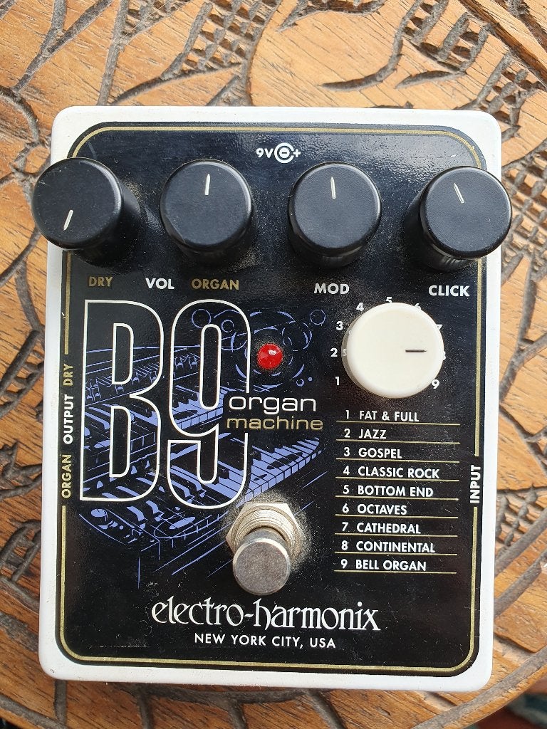 EHX B9 organ machine, guitar pedal, Muziek en Instrumenten, Effecten, Ophalen of Verzenden, Overige typen