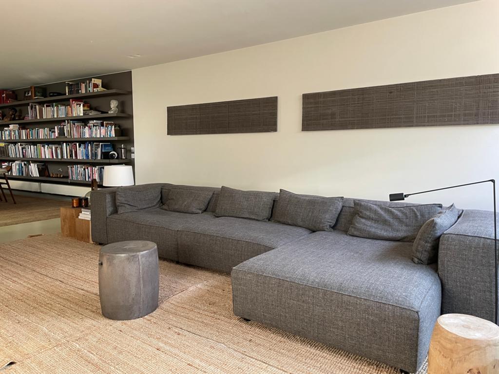 Prachtige, tijdloze zitbank, Huis en Inrichting, Ophalen, Zo goed als nieuw, Stof, Living divani - stijlvol - tijdloos