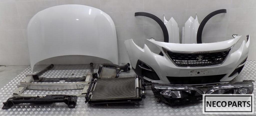 PEUGEOT 3008 5008 GT VOORKOP BUMPER KOPLAMP KOELERPAKKET, Ophalen of Verzenden, Gebruikt, Peugeot