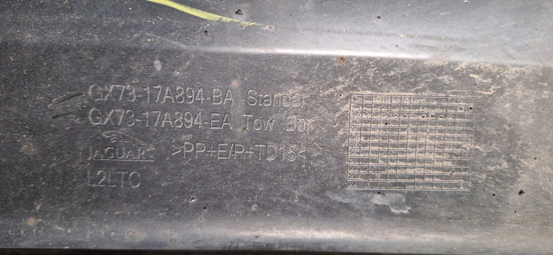 Jaguar XF achterbumper, Gebruikt, -, -, Ophalen of Verzenden