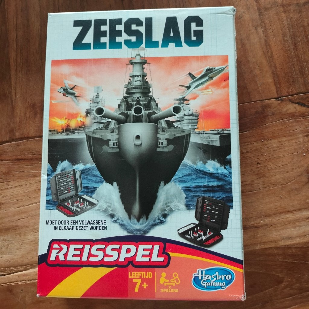 Zeeslag (Reisspel), Hobby en Vrije tijd, Een of twee spelers, Ophalen of Verzenden, Zo goed als nieuw, Reisspel