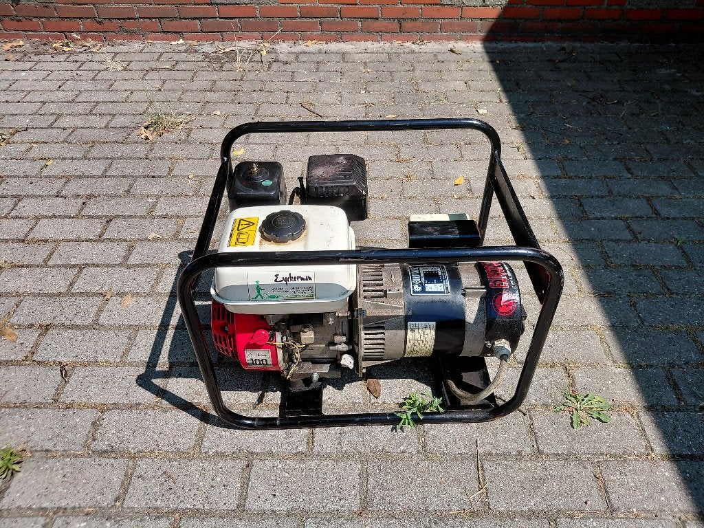 Europower aggregaat 3,2 KVA  Honda GX200 motor, Doe-het-zelf en Bouw, Ophalen, Gebruikt, Minder dan 5 kVA, Benzine