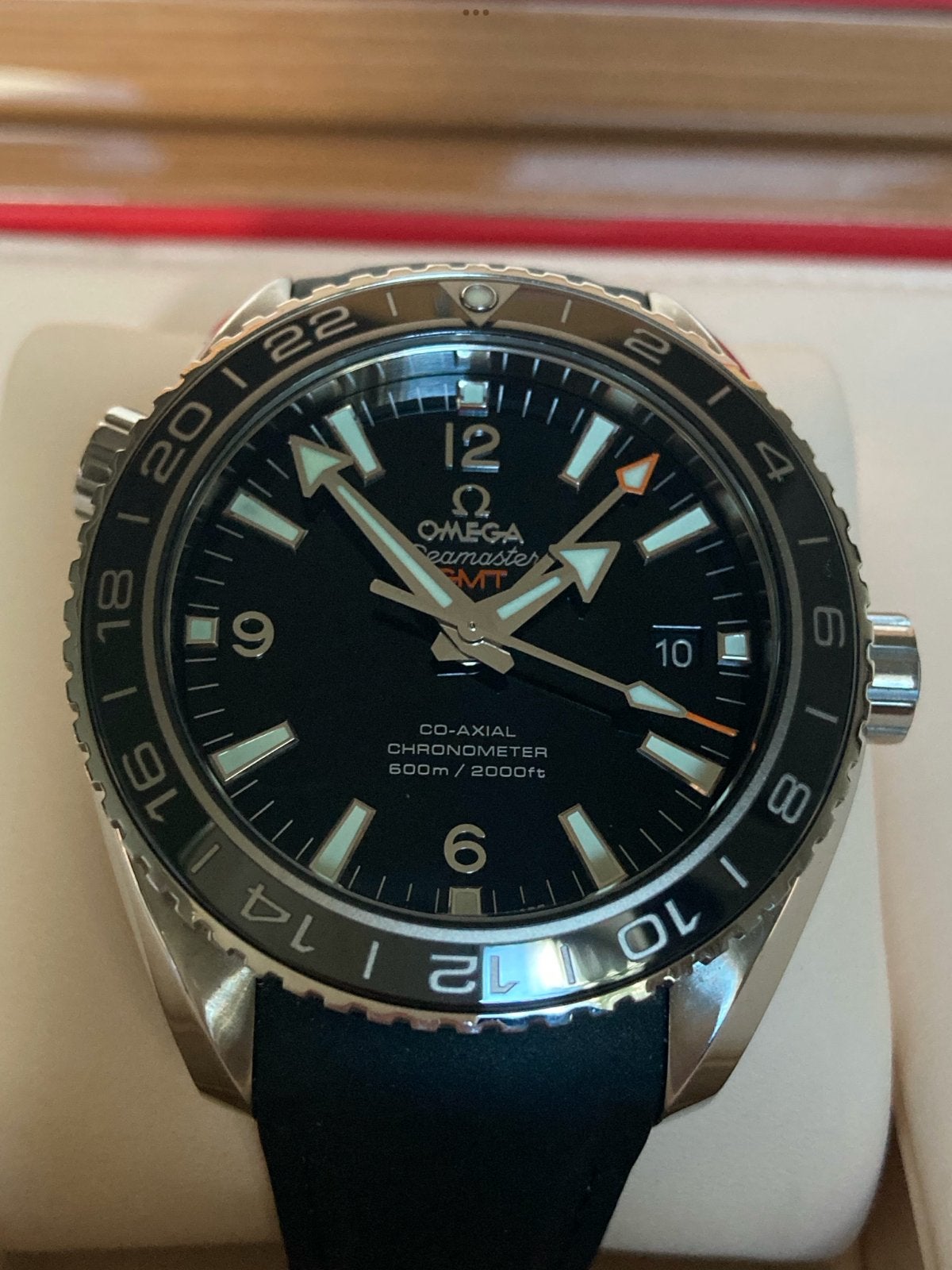 Oméga Seamaster Planet Océan GMT, Enlèvement ou Envoi