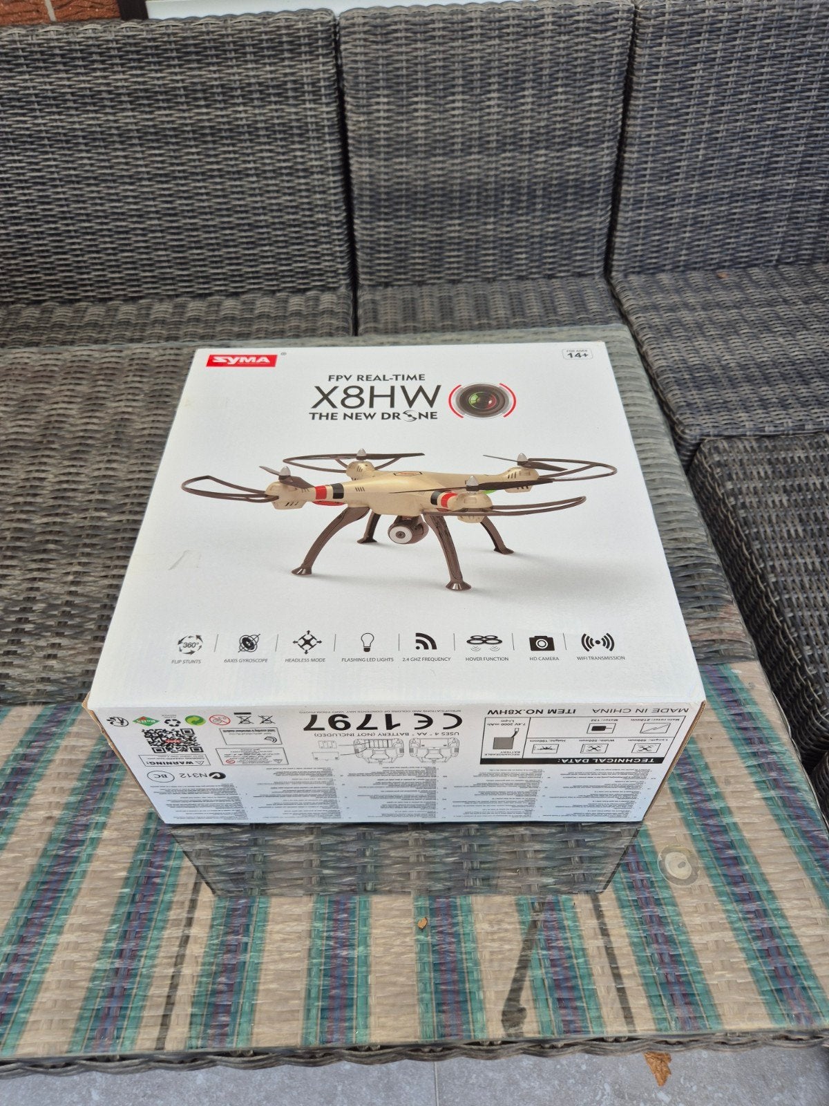 Tekoop drone Syma X8HW, Ophalen