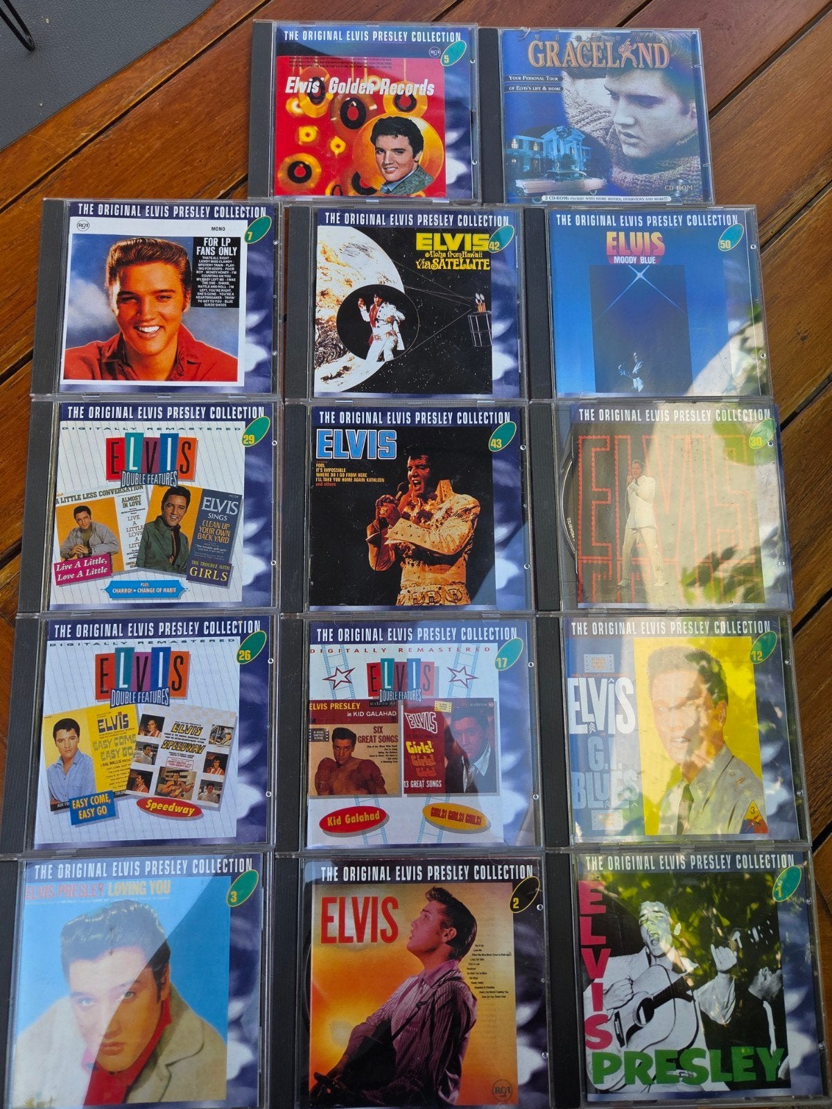 14 originele Elvis cd's, Cd's en Dvd's, Ophalen of Verzenden, Gebruikt, Boxset