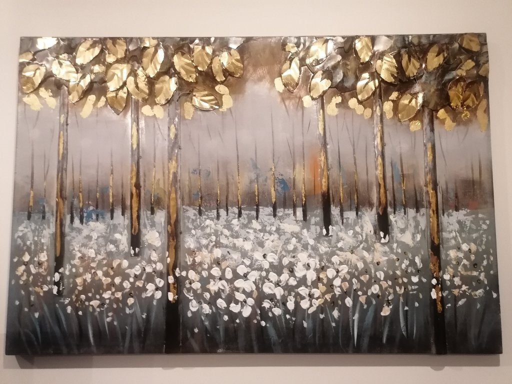 Schilderij, Antiquités & Art, Art | Peinture | Moderne, Enlèvement, Métal