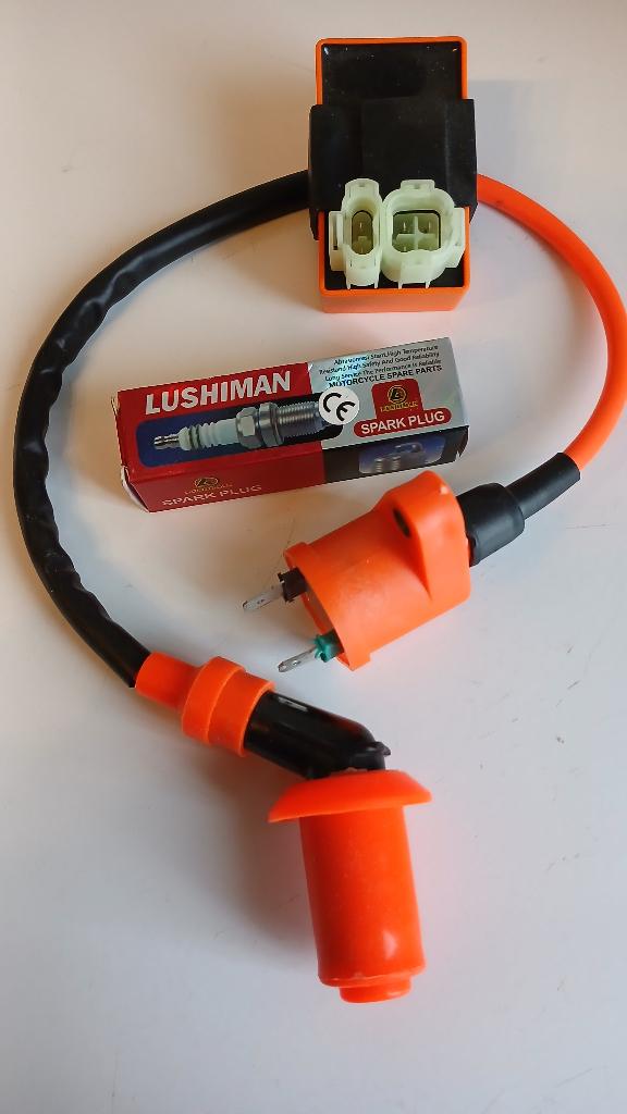 Ontsteking voor motorfietsen van 125 cc, Motoren, Particulier, 125 cc, Toermotor, 1 cilinder