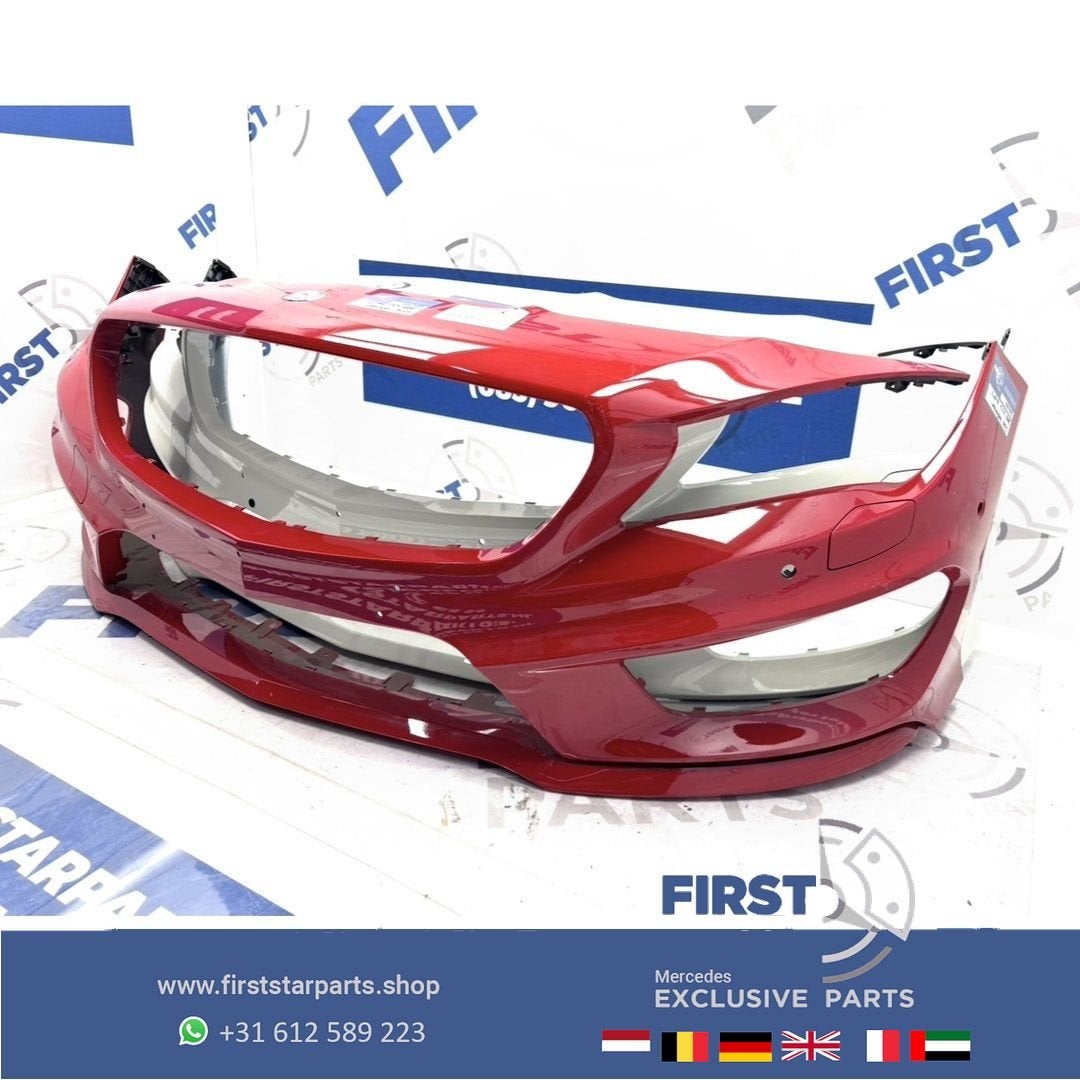 W117 BUMPER CLA AMG A1178804840 ZWART WIT GRIJS ROOD BLAUW V, -, Voor, Ophalen of Verzenden, Bumper