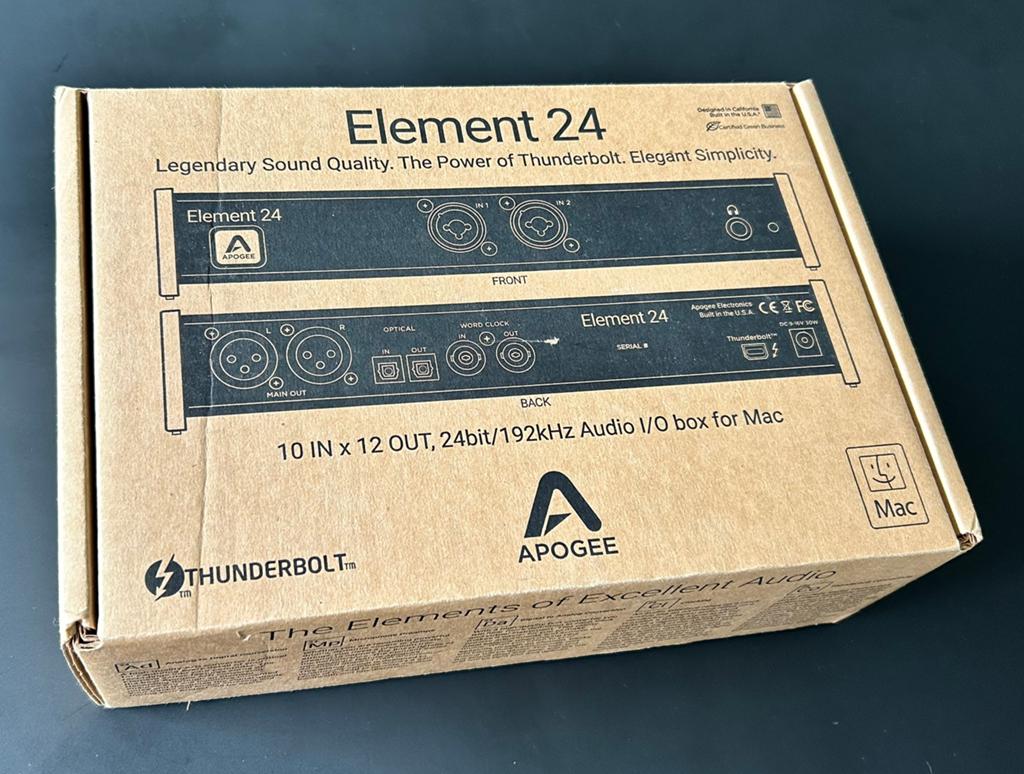 Apogee Element 24 geluidskaart, Ophalen, Zo goed als nieuw